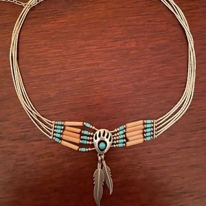 Native American necklace.
